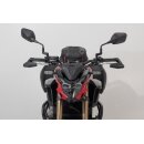 Hebelschützer mit Windabweiser Schwarz. Honda...