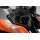 Hebelschützer mit Windabweiser Schwarz. KTM 790/890/990 Duke, 1290 Super Duke R.