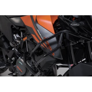 Oberer Sturzbügel für orig. KTM Sturzbügel Schwarz. KTM 390 Adv (19-).