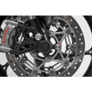 Sturzpad-Kit fr Vorderachse Schwarz V-Strom 1000, V-Strom 1050, MT-10/SP