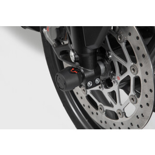 Sturzpad-Kit fr Vorderachse Schwarz V-Strom 1000, V-Strom 1050, MT-10/SP