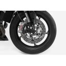Sturzpad-Kit für Vorderachse Schwarz. Yamaha NIKEN...