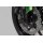 Sturzpad-Kit für Vorderachse Schwarz Kawasaki Versys 650 (07-09) / (14-)