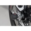 Sturzpad-Kit für Vorderachse Schwarz Triumph, Honda, Yamaha Modelle