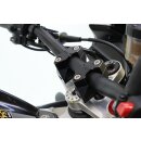 2DGT adjustable handlebar risers with mounting kit