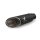 IXRACE IXRACE MK1 Edelstahl black slashcut-Endtopf für KTM 790 ADVENTURE, 19-, 890 R ADVENTURE, 20- Edelstahl, schwarz