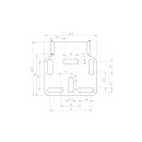 LSL MANTIS-RS PRO Kennzeichenhalter Universal Typ 2,...