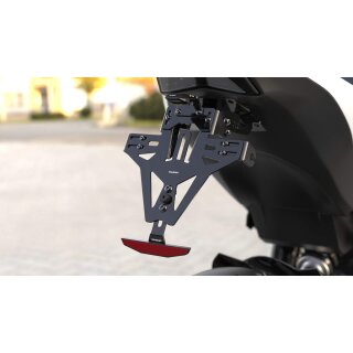 HIGHSIDER AKRON-RS PRO für Suzuki GSX-S 750 17-, inkl. Kennzeichenbeleuchtung Stahl, schwarz
