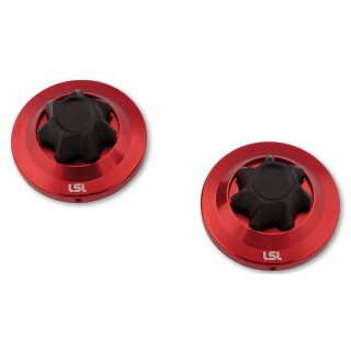LSL MULZANO-R Crash Pad® Aluminium, rot