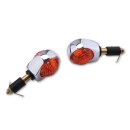 SHIN YO SHIN YO Lenkerblinker OCHSENAUGE Aluminium, chrom