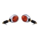 SHIN YO SHIN YO Lenkerblinker OCHSENAUGE Aluminium, chrom