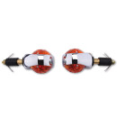SHIN YO SHIN YO Lenkerblinker OCHSENAUGE Aluminium, chrom