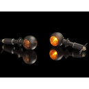 SHIN YO SHIN YO Lenkerblinker BULLS-EYE Aluminium, schwarz