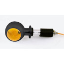 SHIN YO SHIN YO Lenkerblinker BULLS-EYE Aluminium, schwarz