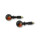 SHIN YO SHIN YO Lenkerblinker BULLS-EYE Aluminium, schwarz