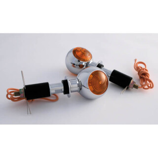 SHIN YO SHIN YO Lenkerblinker BULLS-EYE Aluminium, chrom