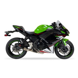 IXRACE DC2 Auspuff Komplettanlage Kawasaki Z 650, Ninja...