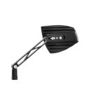 HIGHSIDER WAVE Spiegel Aluminium, schwarz
