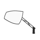 HIGHSIDER WAVE Spiegel Aluminium, schwarz