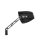 HIGHSIDER WAVE Spiegel Aluminium, schwarz