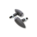 HIGHSIDER HIGHSIDER LED-Blinker MICRO-BULLET, sw Aluminium, schwarz