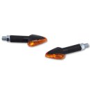 SHIN YO Peak Blinker Schwarz/Orange E-Geprüft (Paar),  schwarz