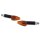 SHIN YO Peak Blinker Schwarz/Orange E-Geprüft (Paar),  schwarz