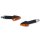 SHIN YO Peak Blinker Schwarz/Orange E-Geprüft (Paar),  schwarz