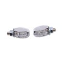 SHIN YO LED-Blinker PICCO, verchromt Kunststoff, chrom