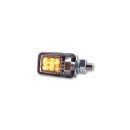 SHIN YO LED-Blinker PICCO, verchromt Kunststoff, chrom