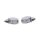 SHIN YO LED-Blinker PICCO, verchromt Kunststoff, chrom