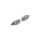 SHIN YO LED-Blinker PICCO, verchromt Kunststoff, chrom