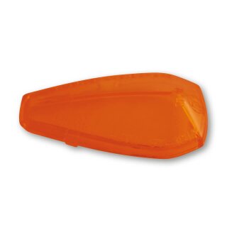 SHIN YO Blinkerglas für PEAK Blinker, gelb Kunststoff,
