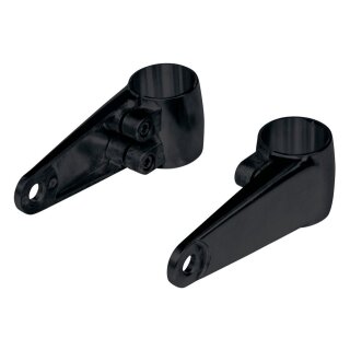 HIGHWAY HAWK Lampenhalter Alu Guss, Ø 41, 39 und 35 mm