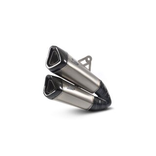 ZARD 2-2 Slip on Endschalldämpfer Indian FTR 1200, mit...