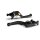 LSL Bremshebel BOW R16R, kurz,schwarz perlgestrahlt/gold Aluminium, schwarz perlgestrahlt