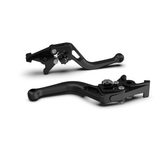 LSL Bremshebel BOW R16R, kurz,schwarz perlgestrahlt/schwarz Aluminium, schwarz perlgestrahlt