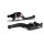 LSL Bremshebel BOW R19R, kurz,schwarz perlgestrahlt/rot Aluminium, schwarz perlgestrahlt