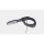 DAYTONA Gabelschellensatz mit Blinkerhalter Aluminium schwarz 41 mm