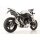 HURRIC Pro 2 Auspuff SUZUKI GSX-S 750 2017 bis 2021 silber