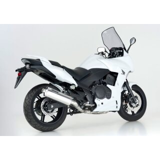 Hurric RAC1 Auspuff Honda CBF 1000 F 2010- Alu mit EG-ABE
