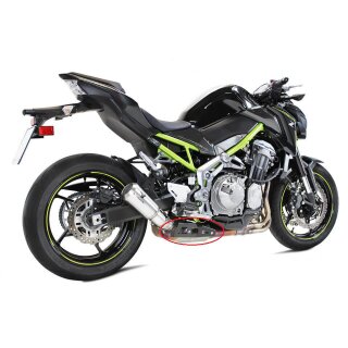 IXIL Hauptständeranschlag Suzuki 1250 Bandit, mit Gummipuffer zur Montage am Federbein Edelstahll, silber