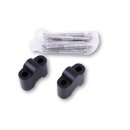 LSL Distanz-Bock Set 35mm, schwarz Aluminium, schwarz