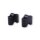 LSL Distanz-Bock Set 35mm, schwarz Aluminium, schwarz