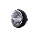 HIGHSIDER LED Scheinwerfer BRITISH-STYLE TYP 4 Stahl, schwarz