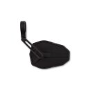 HIGHSIDER VICTORY-SLIM Lenkerendenspiegel Aluminium, schwarz