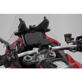 Navi-Halter am Lenker Schwarz Ducati Multistrada V4 (20-)