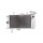 motoprofessional Wasserkühler Yamaha MT125, 14-19 , silber