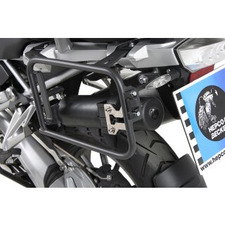 HEPCO & BECKER Werkzeugbox 29 x 8 cm für Lock it Kofferträger, schwarz, BMW R 1200 GS LC 13-