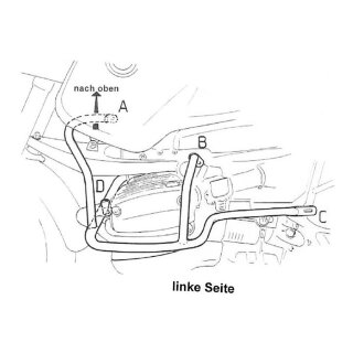HEPCO & BECKER Motorschutzbügel R 850/1100 GS chrom